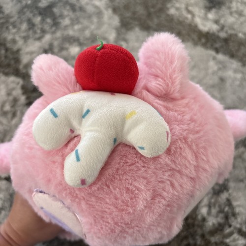 Angel Ice Cream Plush Lilo Stitch Miniso Disney Pink Cherry Cone Sundae 10” - Picture 6 of 8