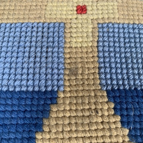 Vintage Church Chapel Prayer Kneeling Cushion Tapestry Kneeler 32 x 24cm x 12cm - Picture 5 of 14