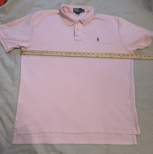 Polo By Ralph Lauren Shirt Mens Sz  XL Pink Pony Casual Short Sleeve *disclaimer - Picture 14 of 17