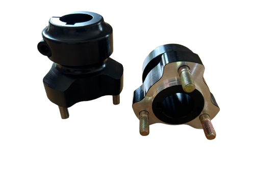 Rear Kart Hubs 25mm x 62mm A Pair (Short) BLACK Karting Cadet Kart Parts UK - Picture 7 of 9