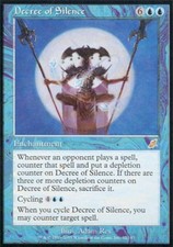 Decree of Silence - Light Play MTG Scourge