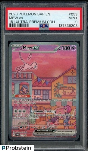 2023 Pokemon SVP EN 151 Ultra Premium Collection #053 Mew ex PSA 9 MINT