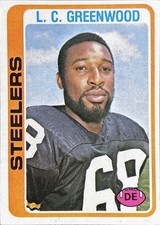 1978 Topps - L.C. Greenwood #145 - Steelers - Set Break!! EX
