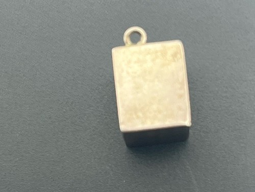 P2.43 Fabulous Vintage Silver Emergency 10 Shilling Charm Pendant c1970s - Picture 4 of 6