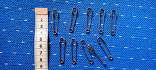 NEU ! 10 Sicherheitsnadeln ca. 3,5 cm silber etwas robuster !