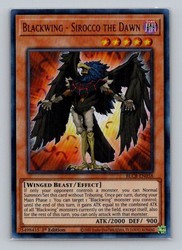 Blackwing - Sirocco the Dawn BLCR-EN058 Ultra Rare 1st Edition