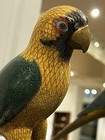 Vintage Chinese Cloisonné Parrot circa 1930s (12” long) — photo 1