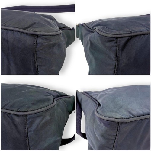 Borsa Prada monospalla hobo nylon logo triangolo - Foto 5 di 11