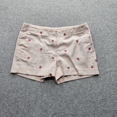 Crewcuts Youth 12 Pastel Pink Flat Front Hot Pants
