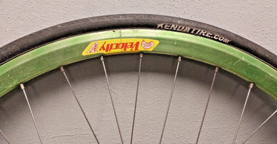 Velocity Deep V 700c Front Road Bike Wheel 100mm Clincher 32S