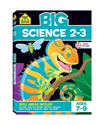 School Zone Big Science 2-3 Workbook, School Zone