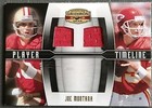 Joe Montana 2008 Donruss Gridiron Gear Timeline Dual Jersey Patch #99/100 HOF