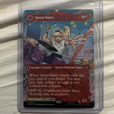 Gwen Stacy - 0209 - M - Borderless - Non-Foil - Spider-Man - MTG - NM/M