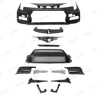 For Corolla SE 2020-2024 Front Bumper Cover,Upper Lower Grille,Bracket&Fog Lamps
