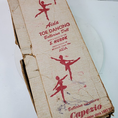 Vintage 1950s Aida Toe Dancing Ballerina Doll 18 Inch w/ Box - Picture 4 of 6