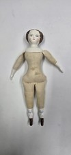Vintage 9.25 Porcelain Head Hands Feet German Doll