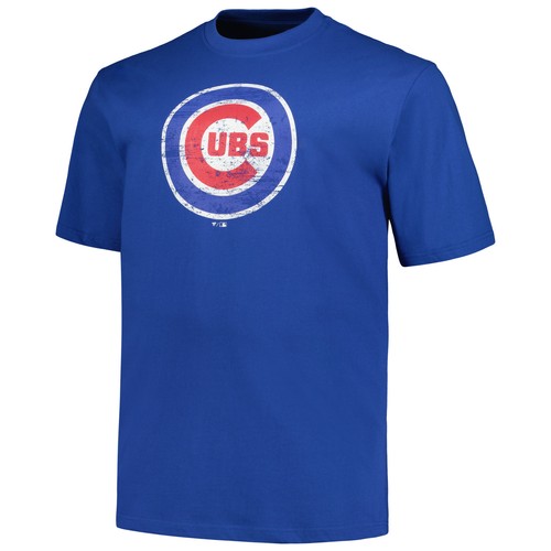 Camiseta para hombre Profile Royal Chicago Cubs grande y alta con logotipo primario - Imagen 2 de 3