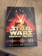 Star Wars Prequel Trilogy I II III 6 DVD Set Widescreen Episodes Saga 1 2 3