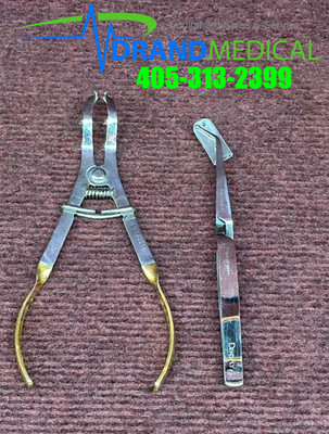 Dentsply: Forceps And Pin Tweezers set (E2-4)