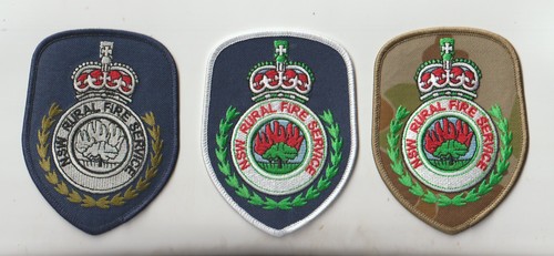 NSW RFS lot of three patches (two are unofficial)