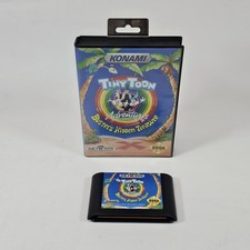Tiny Toon Adventures: Buster's Hidden Treasure (Sega Genesis, 1993) No Manual 