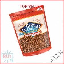 Blue Diamond Almonds Smokehouse Flavored Snack Nuts, 40 Oz Resealable Bag (Pack 