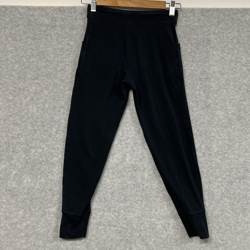 Adidas Girls Joggers Size M 10/12 Black Rainbow Logo Sweatpants Athletic Pants - Picture 4 of 11