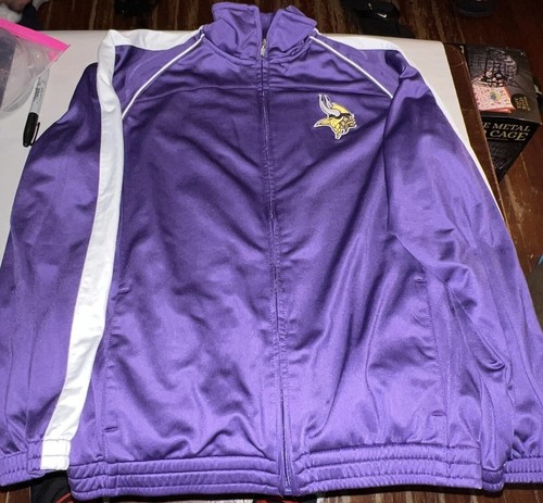 NFL Minnesota Vikings Youth Large Zip Up Sweater Jacket - Bild 1 von 7