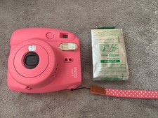 Fujifilm Instax Mini 9 Instant Film Camera - Flamingo Pink 10 sheets of film 