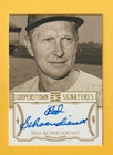 2013 PNINI COOPERSTOWN SIGNATURES RED SCHOENDIENST AUTO GUARANTEED  108/500