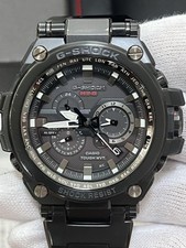 Casio G Shock MTGS1000BD Solar Radio Watch Black Analog Tough Steel Japan