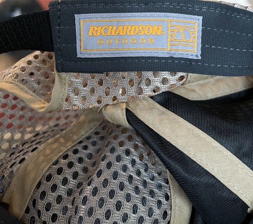 Richardson Outdoor R Active Large Mesh Cap Hat Wicking One Size Adjustable NWT - Picture 7 of 7