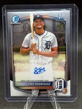 2025 Bowman Chrome 1st Cris Rodriguez Base Auto #CPA-CR Tigers