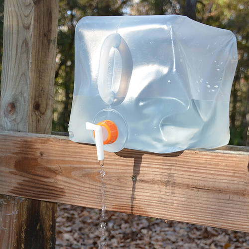 American Outdoor Marken faltbarer Polypropylen Camping Wasserträger 5 Gallonen - Bild 2 von 2