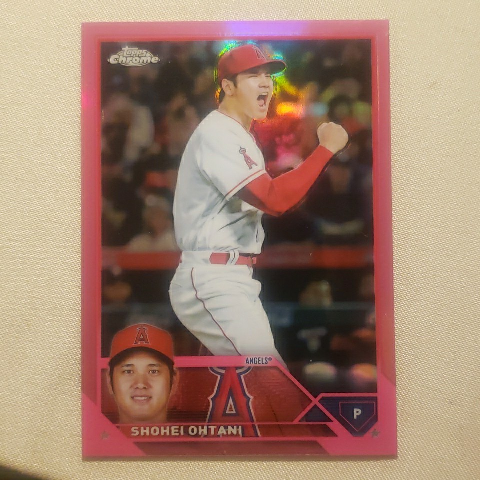 2023 Topps Chrome - Shohei Ohtani #17 Pink Refractor MVP!!!