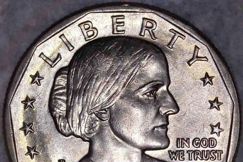 1979 P Susan B Anthony One Dollar Coin Die Crack Reverse Error - Picture 4 of 7