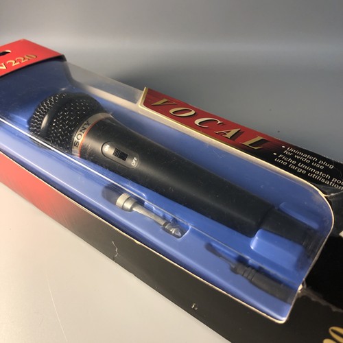 Sony F-V220 Dynamic Microphone OVP Mikrofon mit Kabel Dynamisch | #E2 - Bild 5 von 5