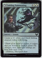 MTG Inkling Summoning 195 Strixhaven: School of Mages C Foil NM