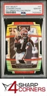 2021 SELECT DIE-CUT GREEN YELLOW PRIZM #47 Ja'MARR CHASE RC PSA 10