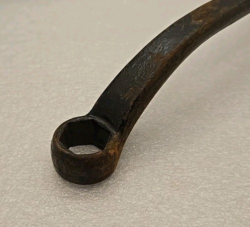 Antique Ford Wrench Set of 2 - Box Offset And Open End Combo - USA Made - Afbeelding 4 van 17