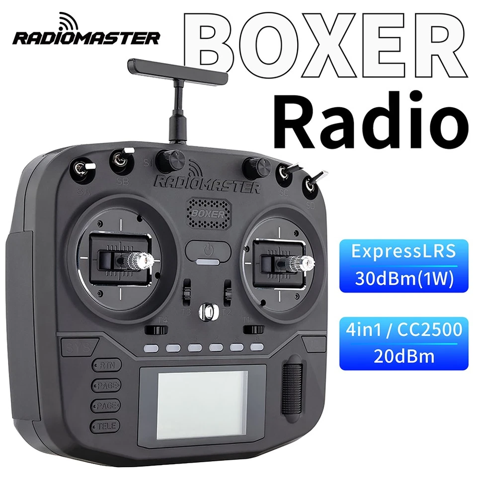 RadioMaster Boxer Funk Sender 2,4GHz 16 Kanäle Hall-Gimbals RC Fernsteuerung
