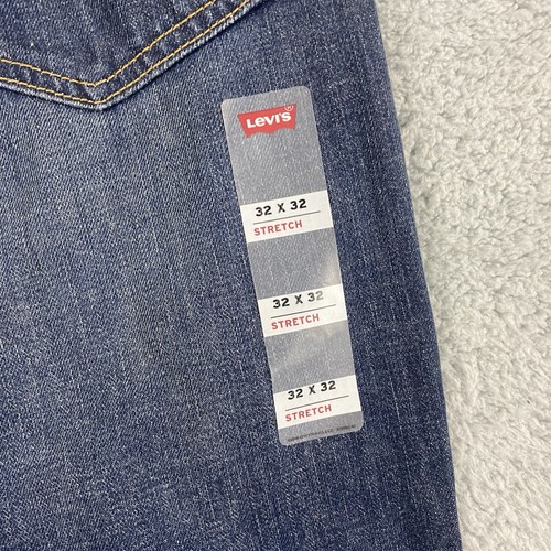Levi's 527 Jeans Mens 32x32 (Fits 34x34) Denim Medium Wash Low Boot Cut IRR - Picture 15 of 19