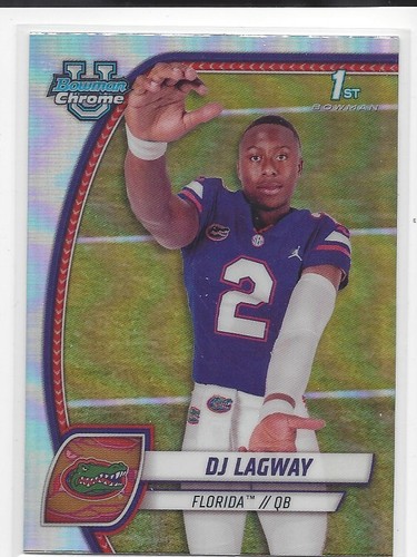2024 BOWMAN CHROME UNIVERSITY FOOTBALL REFRACTORS STEALTH SHIMMER XFRAC QUANTITY - Picture 29 of 115
