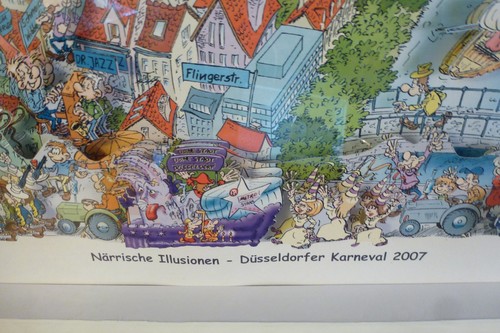 Bernd Natke, 3 cuadros, Carnaval de Düsseldorf 2007, firmado, número 8/333 - Imagen 4 de 16