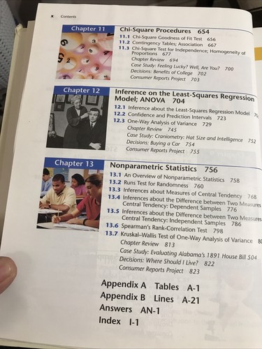 STATISTICS Informed Decisions Using Data by Michael Sullivan III CD-room Include - Picture 6 of 12