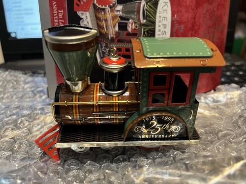 #MI ~ Hallmark Anniversary Edition Tin Locomotive 1998 NIB - Picture 5 of 5