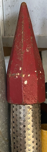 Pro Plumber 1 1/4" x 60" Edelstahl Antrieb Well Point