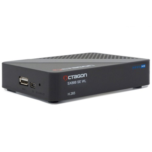 OCTAGON SX888 SE V2 WL (Wifi) IP - HEVC H.265 HD IPTV Set-Top Box - Bild 3 von 9
