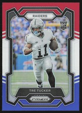 2023 Panini Prizm #362 Tre Tucker Red White and Blue Rookie