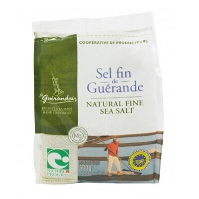 Celtic Salt Fine French 84 + Minerals - Guérande France Celtic Salt-500 g 1.1lbs